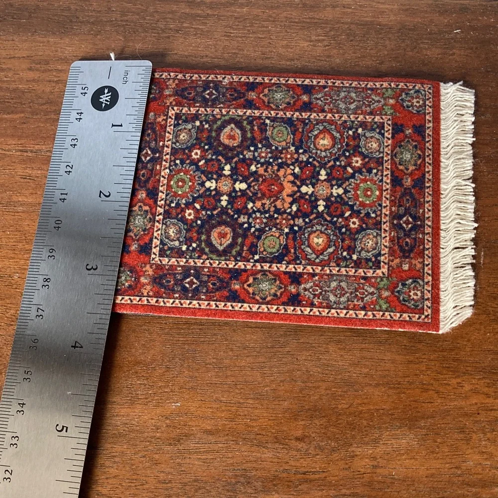 Red Coaster Rug - Picture 6 of 6